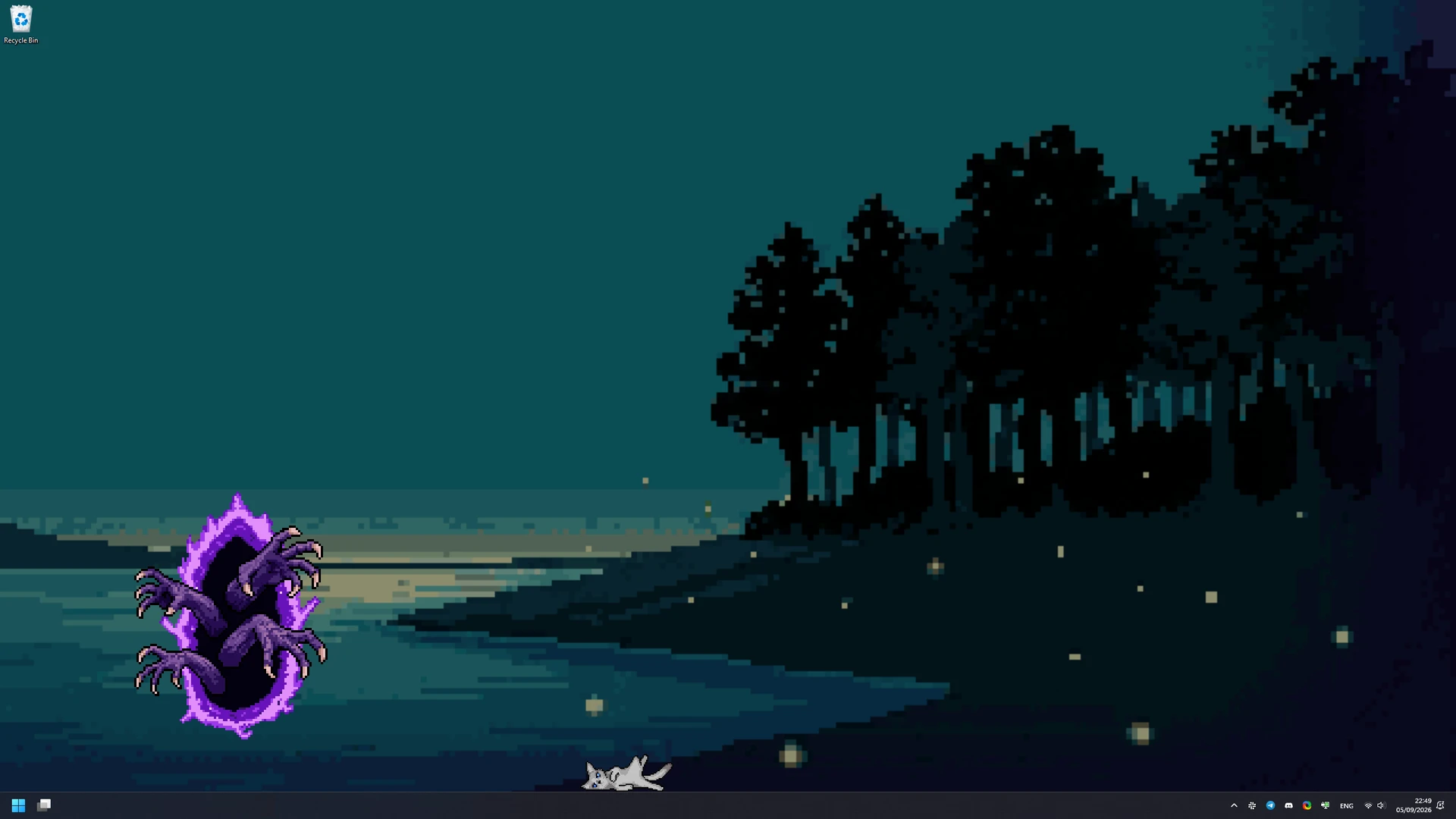 Pocket Cat Desktop появилась в Steam: пиксельный кот будет следить за тобой и ругать за думскроллинг