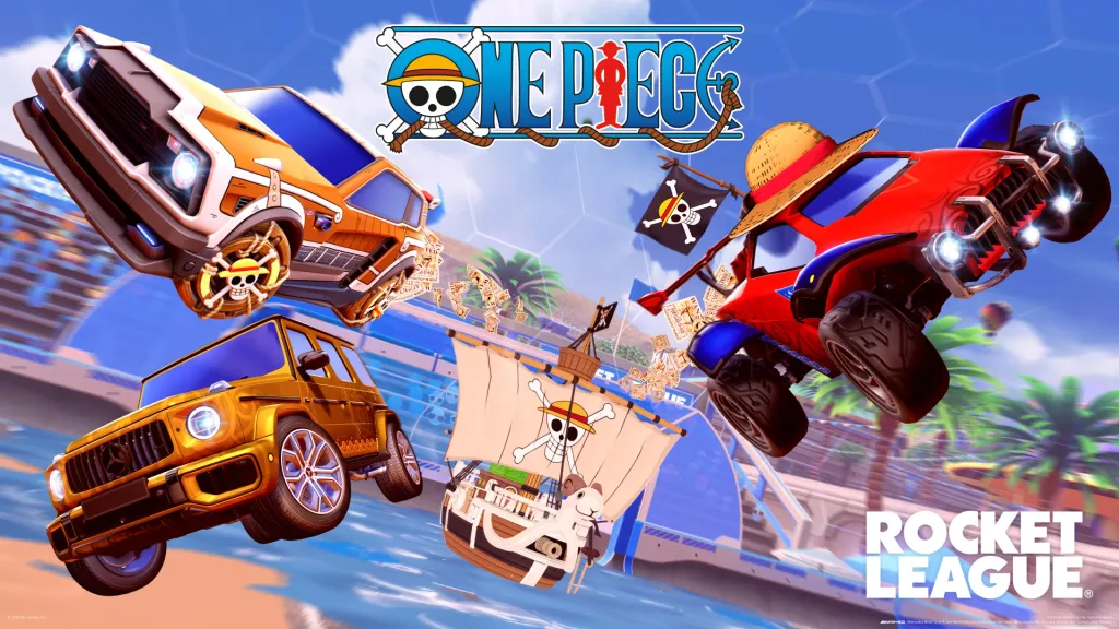 Rocket League запустит кроссовер с One Piece 1 ноября