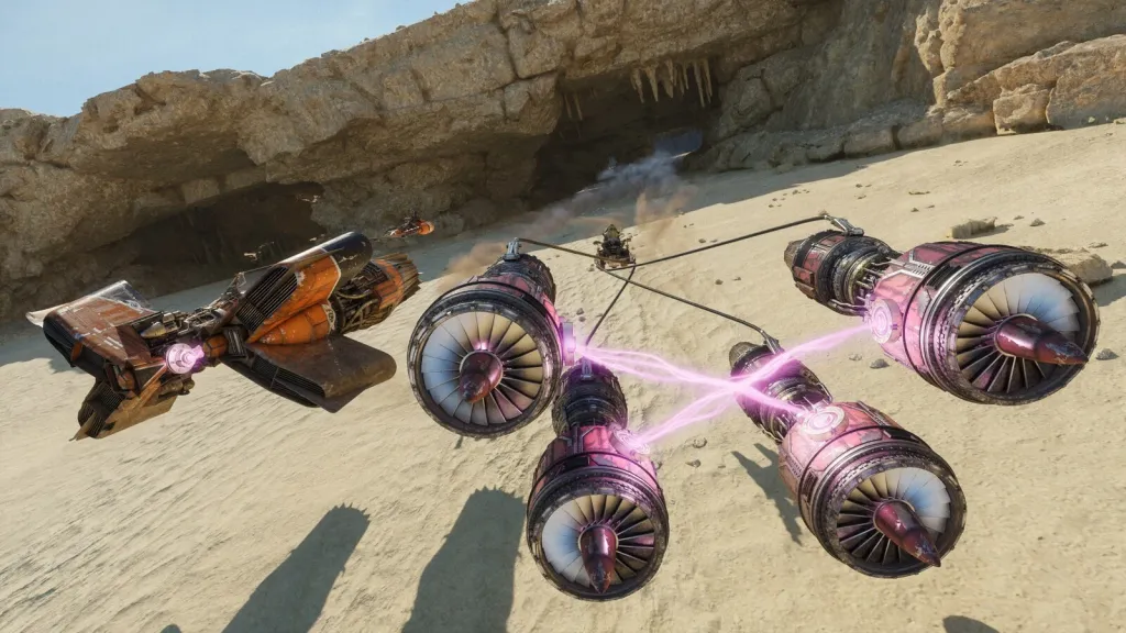 Star Wars: Galactic Racer: как открыть Podracing и свой Podracer