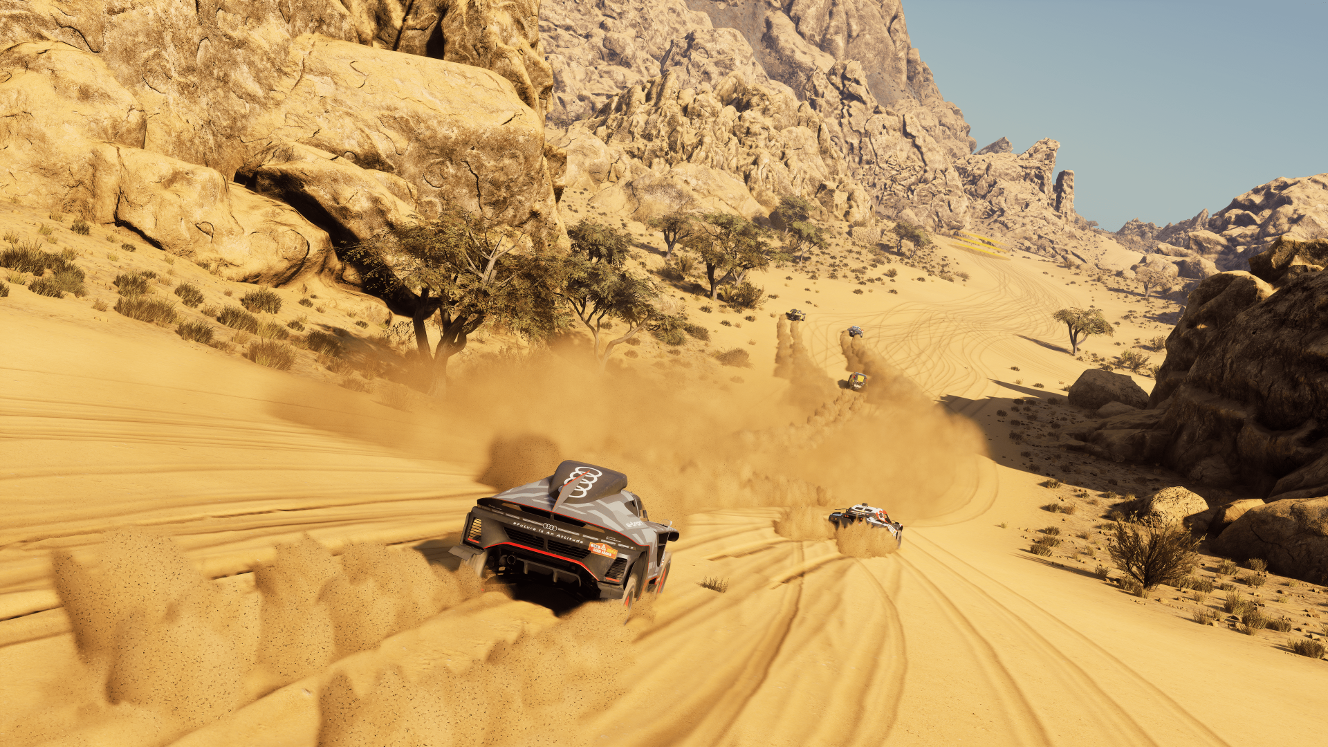 Dakar Desert Rally пустыня машина